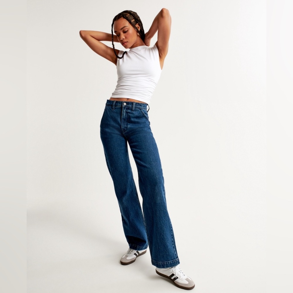 Abercrombie High Rise 90s Relaxed Jean